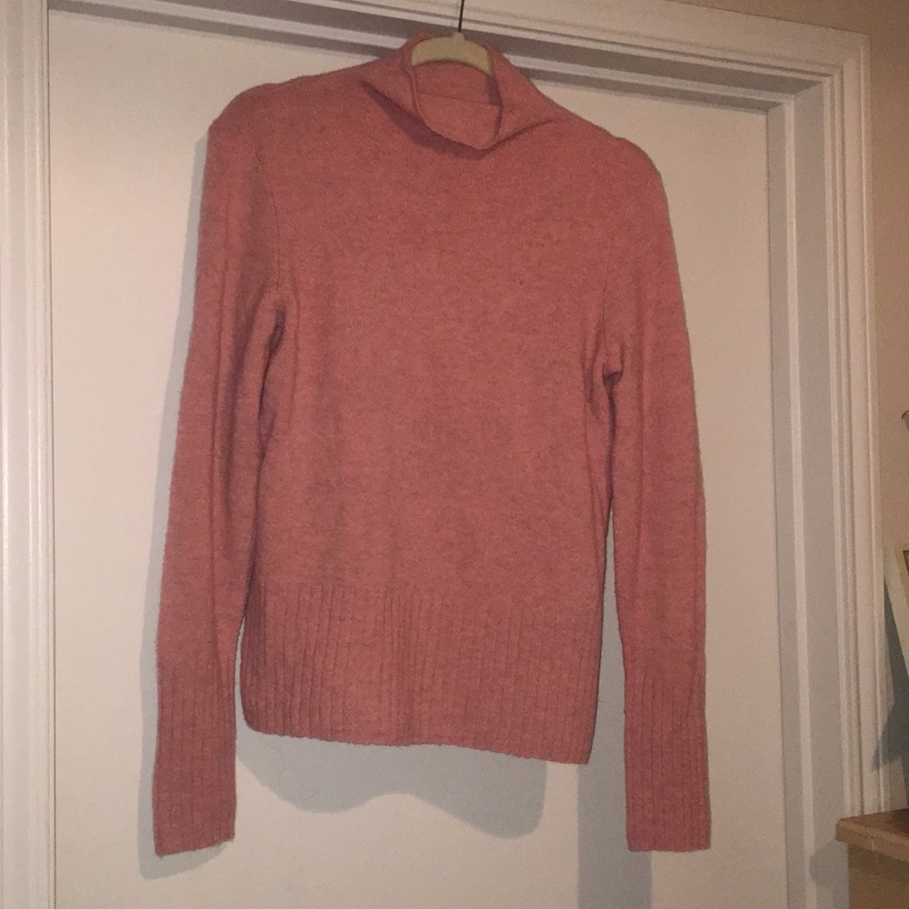 Pale Pink Madewell Turtleneck